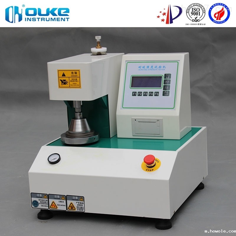 纸箱破裂强度试验机的注意事项以及操作方法